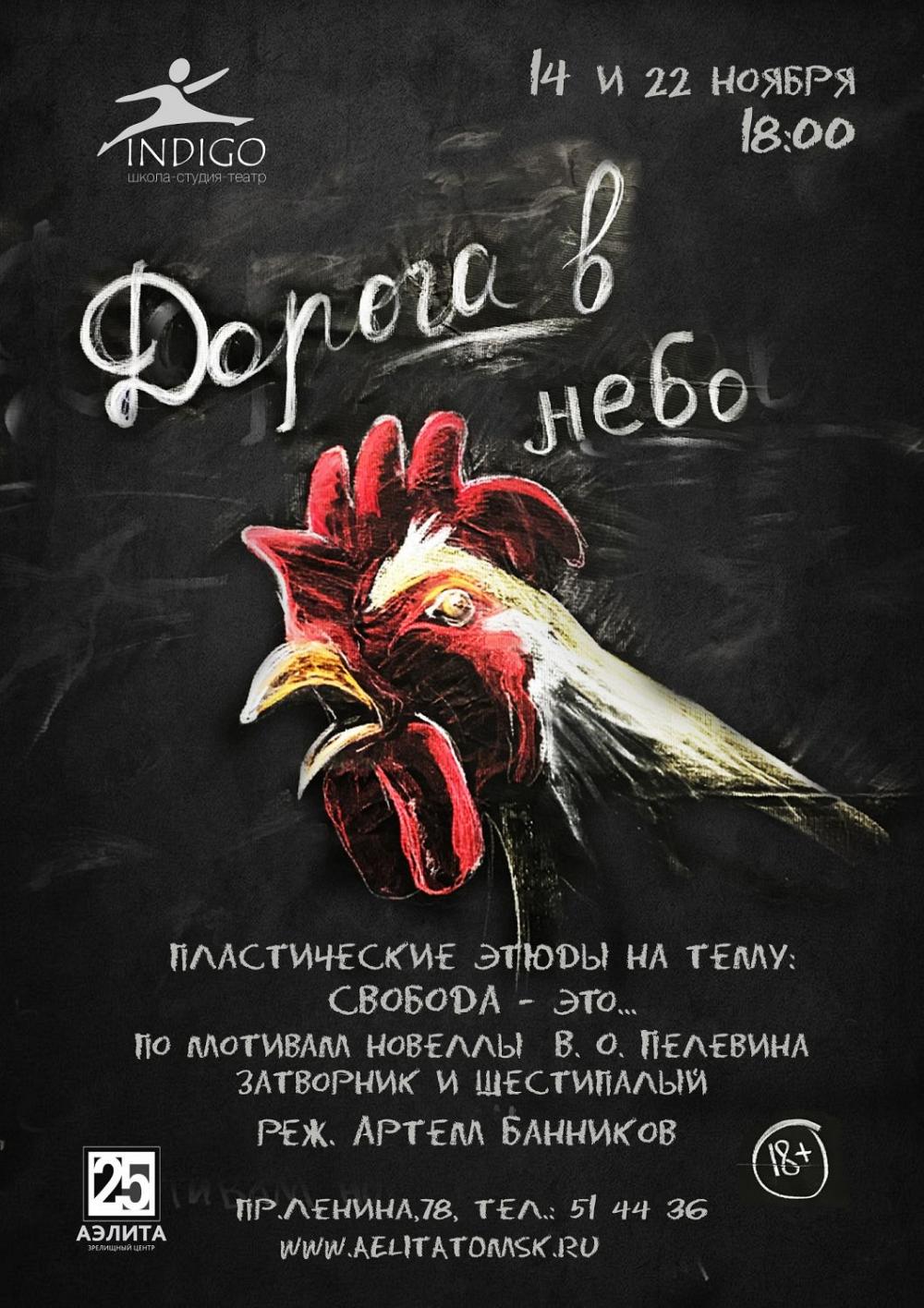 Премьера спектакля «Дорога в небо» театра «Индиго»