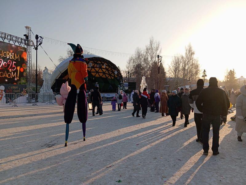 Новогоднее мероприятие на Ново-Соборной 