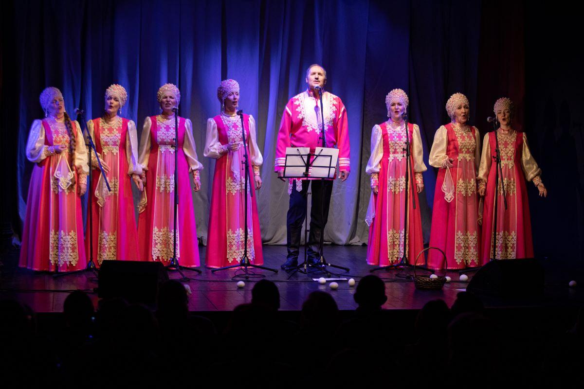 концерт вокального ансамбля «Колорит» — «Песен зимние узоры».