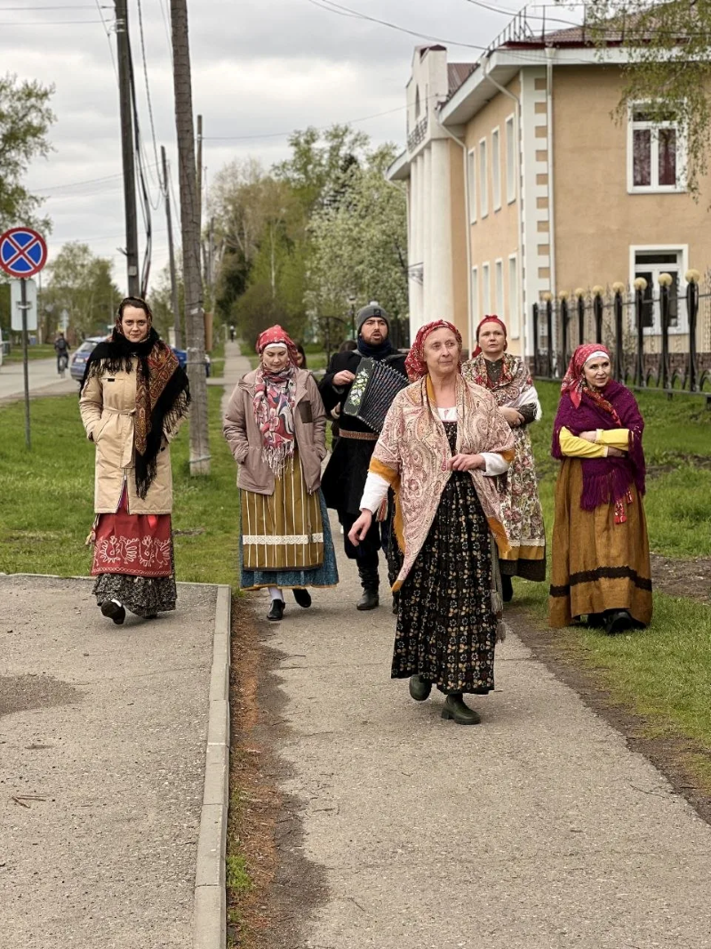 Открытии краеведческого музея в с. Кожевниково.