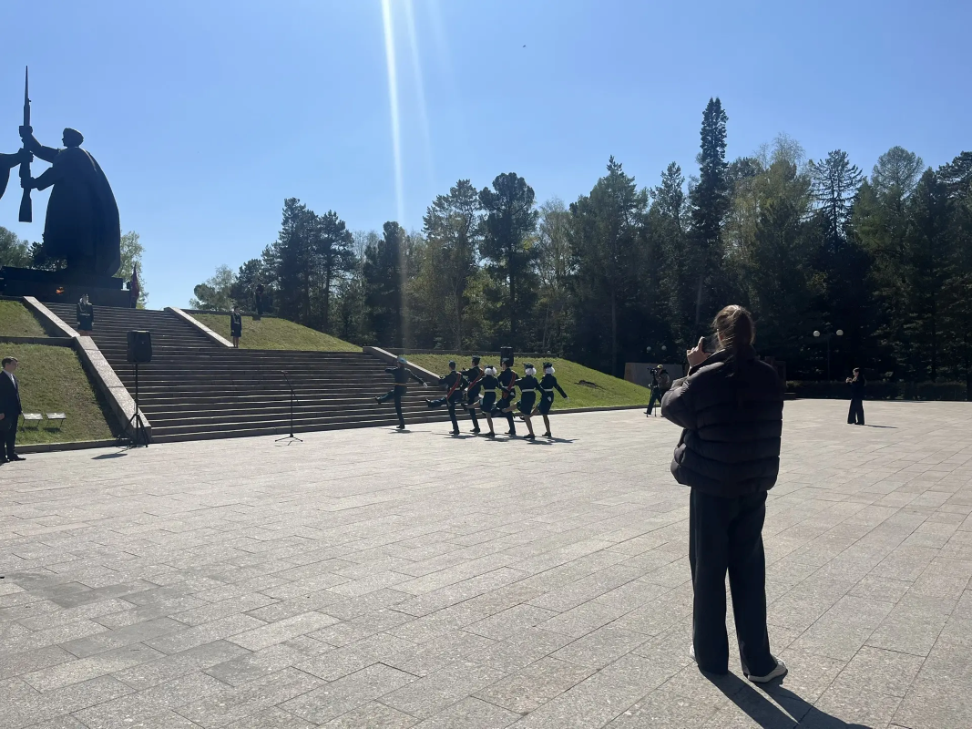 Памятная акция по забору земли с мемориальных мест.