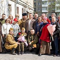 Поздравления ветеранов ВОВ с 80-летием Великой Победы