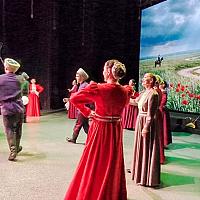 Юбилейный концерт театра фольклора «Разноцветье»