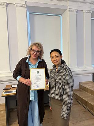 Открытие доски почета в Кировском районе