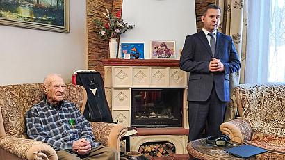 Еще один столетний юбиляр!