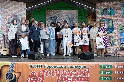 XXIII Конкурс дворовой песни имени Марата Ахметшина подходит к концу в Томске