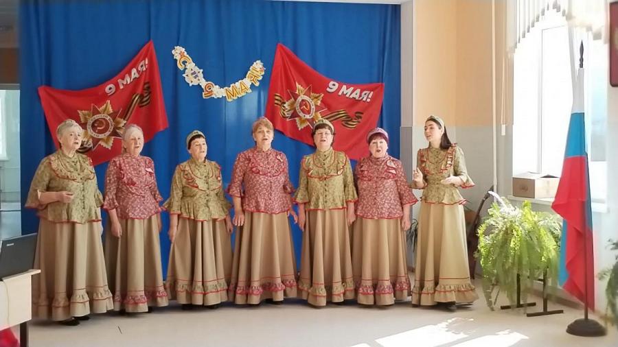 В деревне Эушта прошел концерт посвященный празднованию 78-летия Дня Победы.